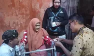 Lansia Sukabumi Menderita Penyakit Katarak Serta Tinggal di Rumah yang Hampir Ambruk, Kemensos Langsung Turun Tangan