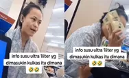 Viral Seorang Ibu Memarahi Pegawai dan Meminta Pengembalian Uang Karena Susu UHT 1 Liter Yang Dipesan Tidak Dingin