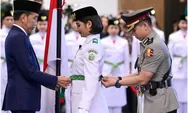 Violetha Agryka Sianturi Paskibraka Asal Sumut, Pimpin Pengukuhan Paskibraka di IKN untuk Perayaan HUT RI 17 Agustus 2024