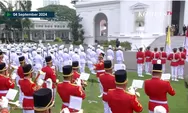 Momen Ajaib Terjadi Saat Lagu Kebangsaan Vatikan Dikumandangkan di Istana Merdeka Sambut Kedatangan Paus Fransiskus