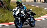 Upgrade Teknik Berkendara di Sirkuit Gery Mang, bLU cRU Riding Experience Bareng Yamaha