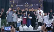 INH Salurkan Santunan ke 112 Anak Yatim Piatu dan 10 Marbot Masjid