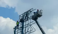 Pemkot Bogor Kembali Tertibkan Billboard dan Reklame Tak Berizin 