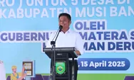 Gubernur Herman Deru Resmi Nyalakan Listrik PLN di Lima Desa di Kecamatan Keluang Muba