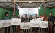 BTN Bersama Relawan Bakti BUMN Dorong Ketahanan Pangan dan Pendidikan di Desa Paser
