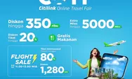 Promo Meriah Sambut Akhir Tahun, BRI dan Citilink Gelar Online Travel Fair