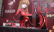 ASUS ROG Luncurkan Komponen PC EVA-02 dari Evangelion, Pecinta Anime Merapat!