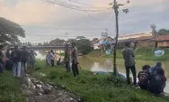 Saat Bermain, Seorang Bocah terpeleset dan Tenggelam di Irigasi Bedeng Cikeusal
