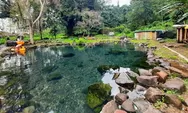 Penuh dari Pagi! Tempat Wisata Pemandian Cirahab Jadi Favorit, Berendam di Kolam Alami dan Harga Terjangkau!