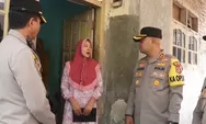 Kapolres Serang Jenguk Keluarga Pengawas TPS yang Meninggal Usai Jalakan Tugas di TPS 13