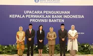 Pj Sekda Hadiri Pengukuhan Kepala KPW BI Banten