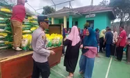 Beras Premium Murah Dibanding di Pasaran, Kata Emak-Emak, Serbu Operasi Pasar Polres Serang