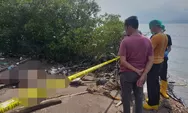 Warga Geger, Mayat Pria Membusuk Ditemukan di Pantai Cerocoh Domas, Belum Tahu Sebab Kematiannya