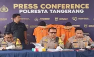 Tiga Pelaku Curanmor di Wilayah Panongan Kabupatan Tangerang Diciduk Polresta Tangerang