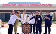 Keterangan Pers Jokowi Saat Meresmikan Bandar Udara Singkawang