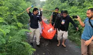 Ditemukan Mayat Pria Tanpa Identitas, Bersimbah Darah, Tegeletak di Pinggir Jalan Desa Bendung