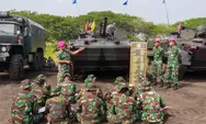 Yontankfib 2 Mar Gelar Latishar Kendaraan Tempur Kavaleri di Bukit Bantolo Surabaya