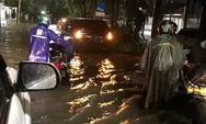 Dua Malam Diguyur Hujan, Daerah Baros Kabupaten Serang Terendam Banjir, Netizen Bingung: Kok Bisa ?