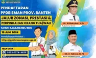 PPDB Banten Dibuka 19 Juni 2024, Pemprov Siapkan Layanan Online Secara Maksimal