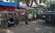 Pedagang di Bantaran Kali Pasar Kranggot Dianggap Tidak Tertib, Satpol PP Kota Cilegon Beri Peringatan!
