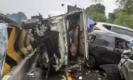 Sosok sopir yang menyebabkan kecelakaan beruntun di Tol Cipularang KM 92