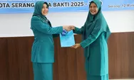 Serah Terima Jabatan Ketua TP PKK dan Pelantikan Kepengurusan TP PKK Kota Serang Masa Bakti 2025-2030