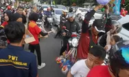 Alfamart Gandeng Persatuan Wartawan Indonesia Pandeglang Bagikan Takjil