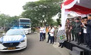 Sebanyak 1.260 Peserta Mudik Gratis Diberangkatkan Wakil Gubernur Banten Dengan 28 Unit Bus
