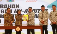 Berharap Raih Opini WTP ke 14 Kalinya, Bupati Serang Serahkan LKPD Unaudited Bankeu Parpol ke BPK RI Banten
