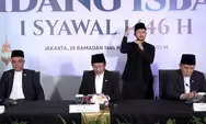 Hasil Sidang Isbat: Hilal Belum Terlihat, Idul Fitri atau 1 Syawal 1446 H Jatuh pada 31 Maret 2025