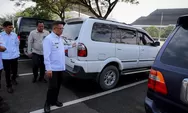 Lakukan Penataan Barang Milik Daerah, Gubernur Banten Andra Soni Cek Kendaraan Dinas di Setda Provinsi Banten
