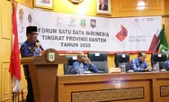 Ciptakan Pembangunan yang Berkeadilan, Pemprov Banten Komitmen Untuk Implementasikan Sistem Satu Data