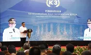 Gubernur Banten Andra Soni Serahkan Penghargaan K3 Award Provinsi Banten Tahun 2025