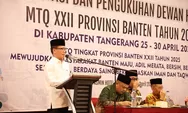 Agar Penilaian  Bisa Objektif,  Pemprov Banten Menggelar Orientasi Dewan Hakim MTQ XXII Provinsi