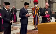 Jadi Utusan Khusus Presiden Prabowo , Begini Doa Jokowi di Pemakaman Paus Fransiskus