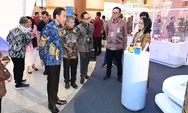 Presiden Jokowi Apresiasi Produk UMKM EXPO(RT) BRILIANPRENEUR 2023: Terkurasi dengan Baik