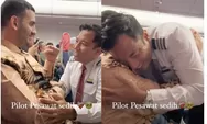 Viral Sebuah Video Pilot Mendatangi Seorang Penumpang yang Merupakan Warga Pelestina