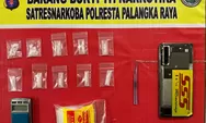 Satresnarkoba Polresta Palangka Raya Berhasil Mengamankan 10 Paket Sabu Seberat 4,04 Gram 