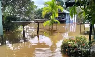 Sungai Barito Meluap, Banjir Terjang Rumah Warga di Murung Raya