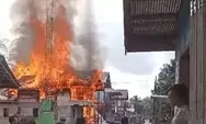 Geger, Dua Rumah Berkobar di Desa Sumpoi Murung Raya