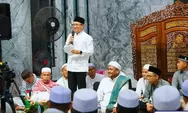 Peringati Isra Mikraj dan Haul ke-20 Abah Guru Sekumpul, Asisten III Setda Barut Hadir di Masjid Jami Muara Teweh