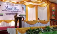 Bupati Murung Raya Heriyus Pimpin Rapat Perdana, Ini Penekanannya
