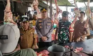 Jelang Lebaran, Forkopimda Mura Cek Ketersedian Bapok di Pasar Tradisional 