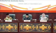 DPRD Murung Raya Terima Dua Raperda Usulan Pemkab