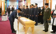 Lantik Pejabat Administrator, Pengawas, dan Fungsional, Ini Pesan Heriyus