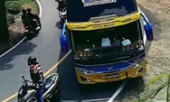 Viral: Pemotor Yamaha NMax Hadang Bus Pariwisata di Ciwidey, Polisi Lakukan Penelusuran