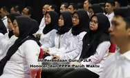 Jadi Alternatif, Ternyata ini Perbedaan Antara Guru PJLP, Honorer, dan PPPK Paruh Waktu