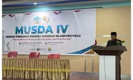 Musda IV Wahdah Islamiyah Kota Palu Resmi Dibuka, Semangat Persatuan dan Kemajuan Ditingkatkan
