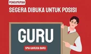 Sekolah Garuda Buka Rekrutmen Guru Baru di Tahun 2026, Kriteria ini Bakal Jadi Prioritas