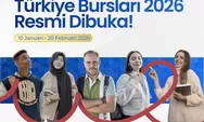 Turkiye Burslari Buka Peluang Beasiswa Tahun 2026, Ini Fasilitas dan Persyaratannya